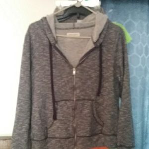 Almost famous hooded jacket with zipper!
